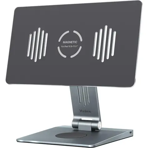 YENKEE YSN 04 TASK stříbrná / Stojan a Hub pro Apple iPad 11