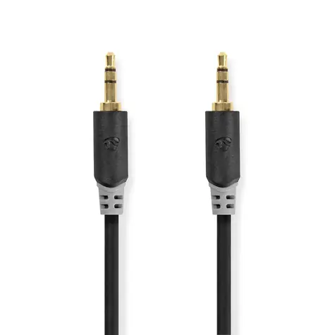 Nedis Stereo Audio kabel jack 3.5 mm (M) - jack 3.5 mm (M) 5.00 m černá