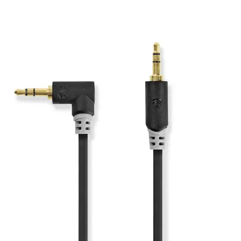 Nedis Stereo Audio kabel jack 3.5 mm (M) - jack 3.5 mm (M) 1.00 m černá 