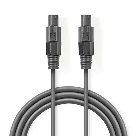 Nedis Repro kabel Speaker (M) - Speaker (M) 10.0 m tmavě šedá  