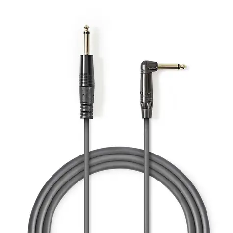 Nedis Mono audio kabel jack 6.35 mm (M) - jack 6.35 mm (M) 3.00 m
