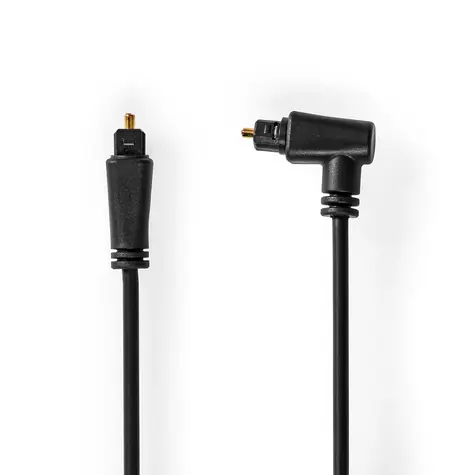 Nedis Optický audio kabel TosLink (M) - TosLink (M) 2.00 m černá 