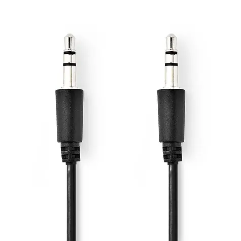 Nedis Stereo Audio kabel jack 3.5 mm (M) - jack 3.5 mm (M) 1.00 m černá