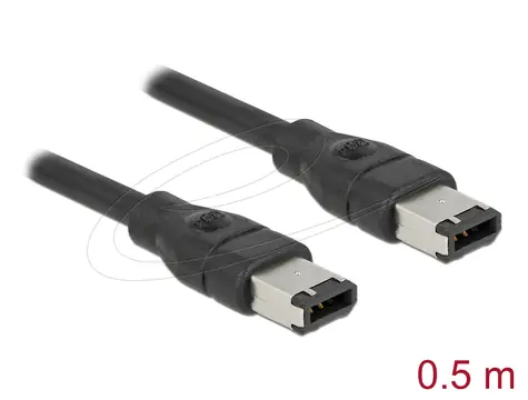 Delock Kabel FireWire 6 pin samec > 6 pin samec 0,5 m