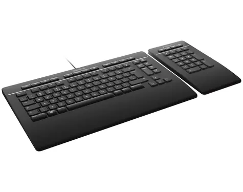 3Dconnexion Keyboard Pro Numpad černá / CAD klávesnice / USB-A / US layout