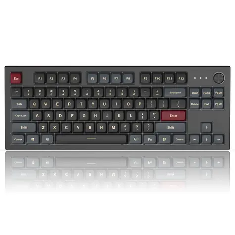 Montech MKey TKL černá / herní klávesnice / mechanická / spínače GateronG Pro 2.0 Yellow / drátová / US