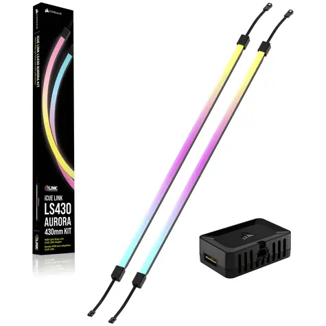 Corsair iCUE LINK L430 / RGB podsvícení / Magnetické uchycení / Kompatibilní s iCUE LINK / 430mm