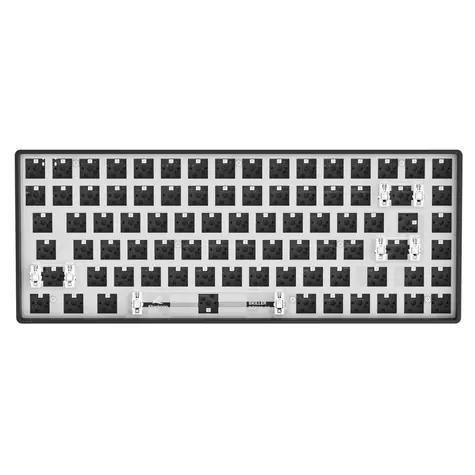 Sharkoon Skiller SGK50 S3 Barebone černá / tělo klávesnice / ISO/ANSI Layout / Hot-Swap / RGB