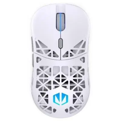 Endorfy LIV Wireless bílá / Bezdrátová myš / optická / 12000 dpi  / 6 tlačítek / ARGB / USB / 1.8m
