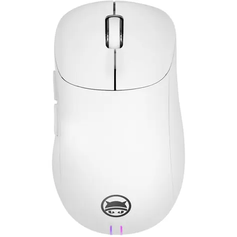 GAMIAC PA50 bílá / herní ergonomická myš / optická / 12400 DPI / 6 tlačítek / USB-C