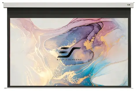 ELITE SCREENS plátno elektrické motorové stropní 100