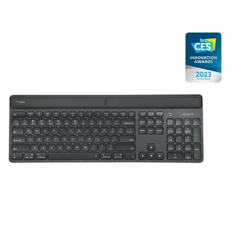 Targus AKB868FR EcoSmart černá / Bezdrátová klávesnice / Bluetooth 5.0 / antibakteriální / FR