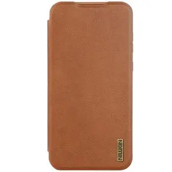 Nillkin Qin Book PRO Pouzdro pro Samsung Galaxy A56 5G Brown