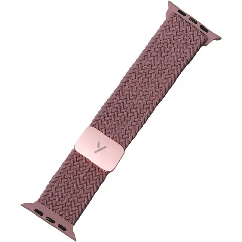 YENKEE YWB 052 AW Nylonový řemínek pro Apple Watch 38 & 40 & 41 mm fialová 