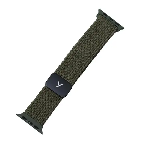 YENKEE YWB 054 AW Nylonový řemínek pro Apple Watch 38 & 40 & 41 mm zelená