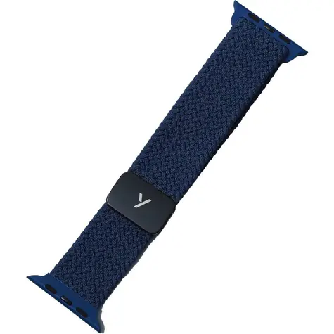 YENKEE YWB 057 AW Nylonový řemínek pro Apple Watch 42 & 44 & 45 mm modrá