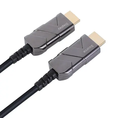 PremiumCord Propojovací kabel Ultra High Speed HDMI 2.1 15m / optický / zlacené koknektory