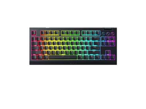 Razer BlackWidow V4 Tenkeyless HyperSpeed černá / Herní klávesnice / mechanická / BT / spínače Razer Orange Tactile