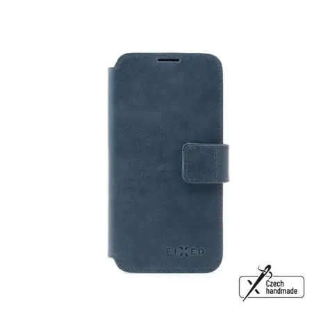FIXED Kožené pouzdro typu kniha ProFit pro Samsung Galaxy A36 5G modré
