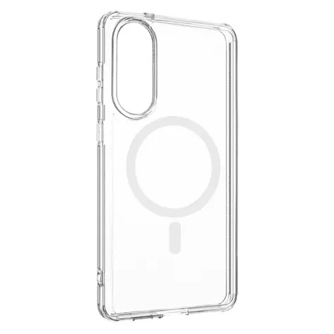 FIXED Zadní kryt MagPure s podporou Magsafe pro Samsung Galaxy S25 Edge 5G čirý