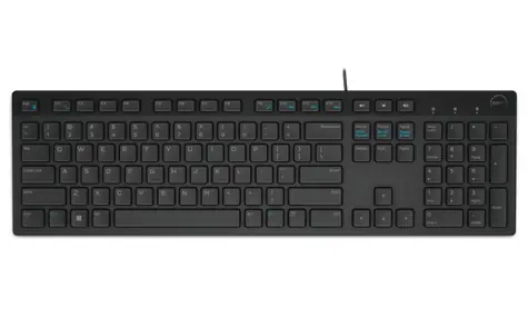DELL KB-216 ES černá / Multimediální klávesnice / ES / QWERTY / USB