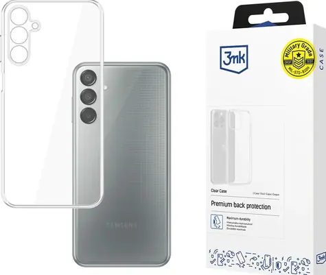 3mk Clear Case ochranný kryt pro Samsung Galaxy M15 5G čirá