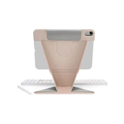 Pipetto Origimi No6 Stand Case Ochranný kryt pro iPad Air 11 (2024/25) / iPad Air 10.9 (2020/22) růžová