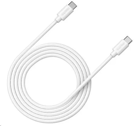 CANYON CNS-USBC12W kabel bílá / USB-C – USB-C / 2m 