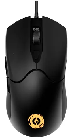 CANYON ACCEPTER GM-211 černá / Herní optická drátová myš / až 7200 DPI / 6 tlačítek / USB-A / RGB / 1.65 m