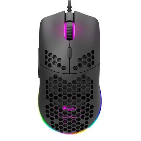 CANYON PUNCHER GM-11 černá / Herní optická drátová myš / až 4200 DPI / 7 tlačítek / USB-A / RGB / 1.65 m