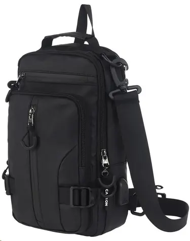CANYON CB-1 černá / batoh 29 x 16 x 9cm / 3.5L / USB-A port 