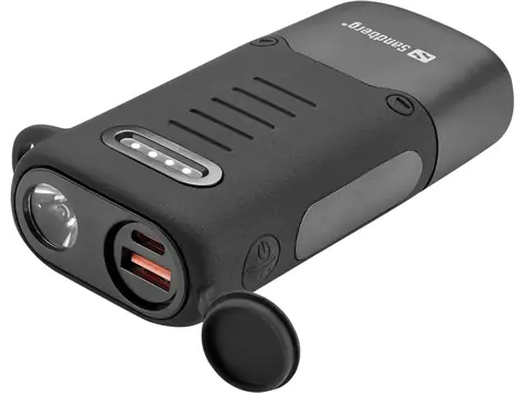 Sandberg Survivor 10000mAh / PD 30W / outdoor powerbanka s rychlým nabíjením / černá