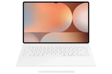 Samsung EF-DX925UWE Book Keyboard Pouzdro pro Samsung Galaxy Tab S9 Ultra/S10 Ultra bílá