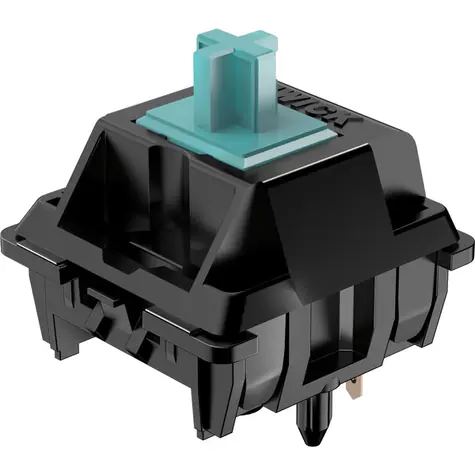 YENKEE YKA 04 110 Switches Teal Tactile / taktilní spínače / 110 ks