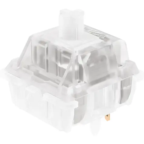YENKEE  YKA 02 110 Switches Ice White / lineární spínače / 110 ks