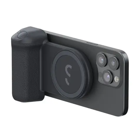 ShiftCam SnapGrip Pro černá / Foto nástavec se spouští & powebanka / MagSafe