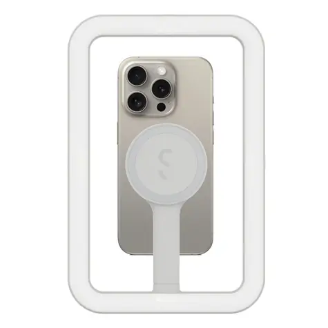 ShiftCam SnapStudio Light bílá / osvětletní & stojan / MagSafe