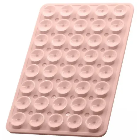 Mobile Origin Sticker Phone Mount O1 světle růžová / Silikonový držák na telefon s přísavkami