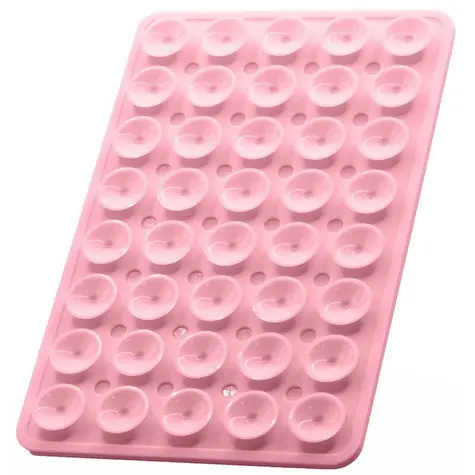 Mobile Origin Sticker Phone Mount O1 růžová / Silikonový držák na telefon s přísavkami