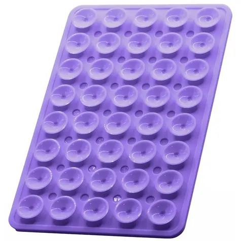 Mobile Origin Sticker Phone Mount O1 fialová / Silikonový držák na telefon s přísavkami