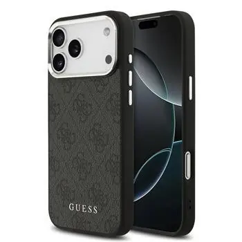 Guess 4G MagSafe Zadní Kryt pro iPhone 17 Pro Max Black