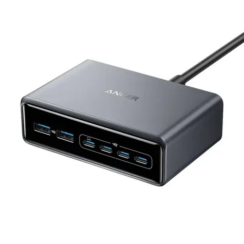 Anker Prime černá / nabíjecí stanice / 200W / 4xUSB-C / 2xUSB 