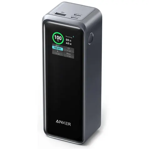 Anker Prime 27650mAh černá / Powerbanka / 250W / 2x USB-C / 1x USB-A 