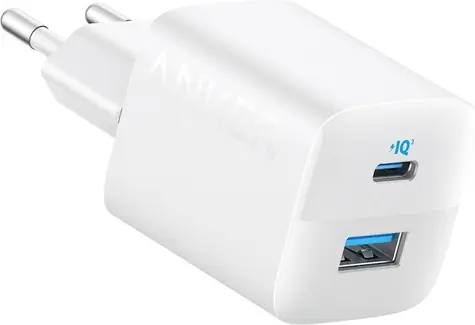 Anker 323 Nabíječka do sítě bílá / 1xUSB-C / 1xUSB-A / 33W