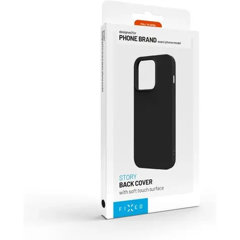 FIXED Zadní pogumovaný kryt Story pro Google Pixel 10 Pro XL 5G černý