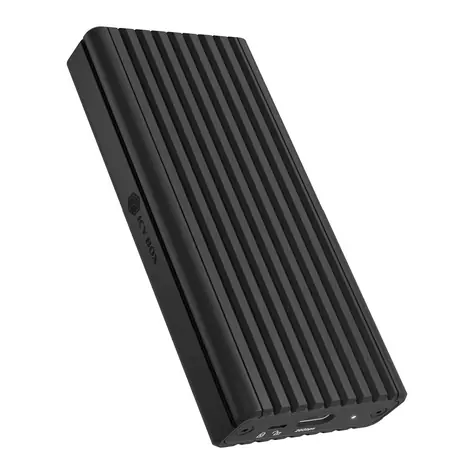 Icy Box IB-1917M-C32A černá / Externí box pro M.2 / M.2 NVMe / USB 3.2 Gen 2x2 C