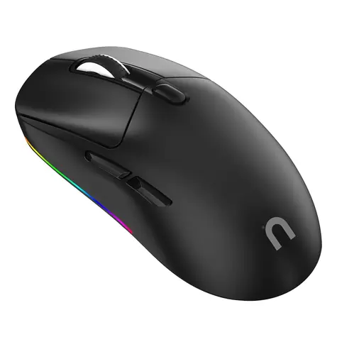 Niceboy MW400 černá / bezdrátová optická myš / 10000 DPI / BT 5.3