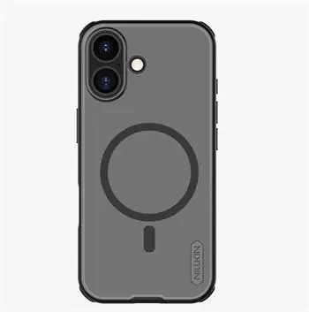 Nillkin Super Frosted PRO Magnetic Zadní Kryt pro Apple iPhone 17 Transparent Black