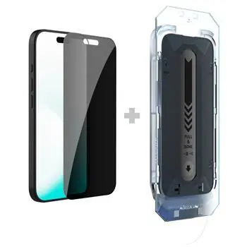 Nillkin Tvrzené Sklo 0.25mm Guardian 2.5D pro Apple iPhone 17 Pro Black (s aplikátorem)