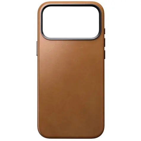 Nomad Traditional Leather Case pouzdro pro Apple iPhone 17 Pro Max english tan